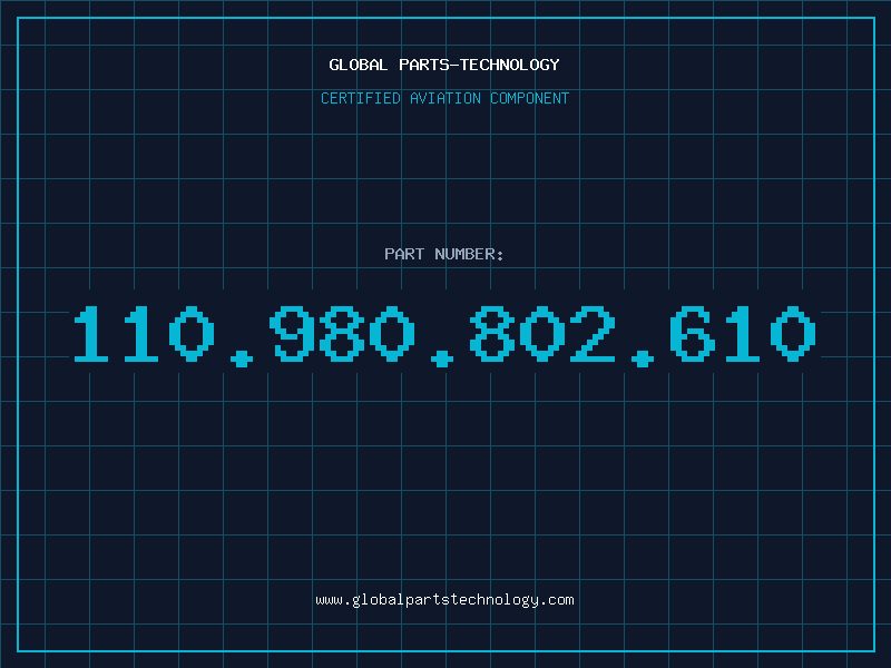 Aviation Part 110.980.802.610