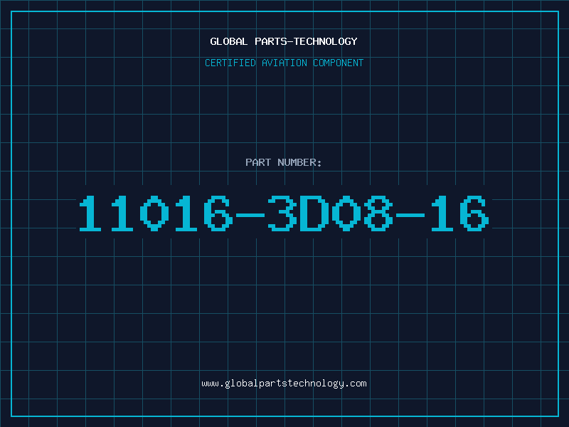 Aviation Part 11016-3D08-16