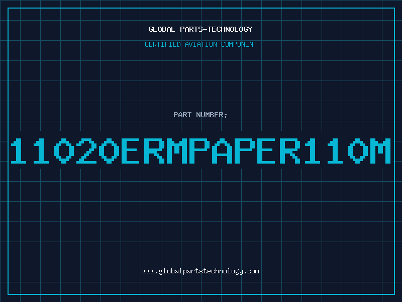 Aviation Part 11020ERMPAPER110M