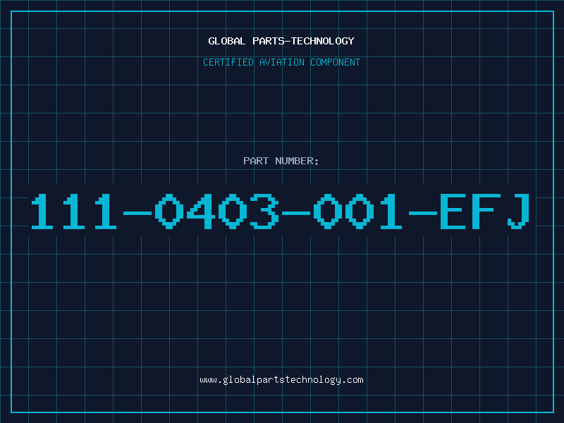 Aviation Part 111-0403-001-EFJ