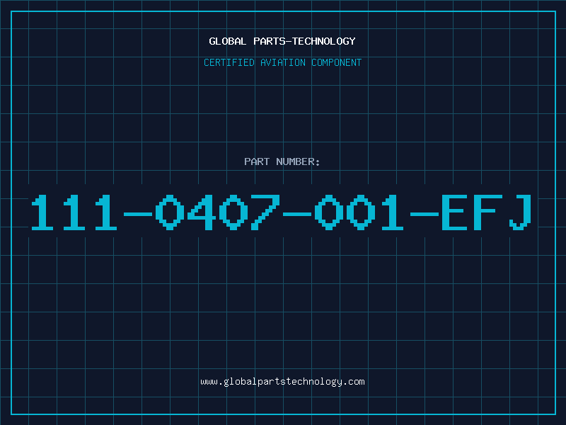 Aviation Part 111-0407-001-EFJ