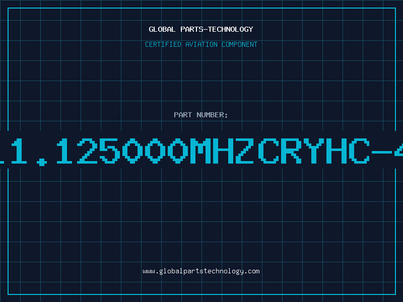 Aviation Part 111.125000MHZCRYHC-49