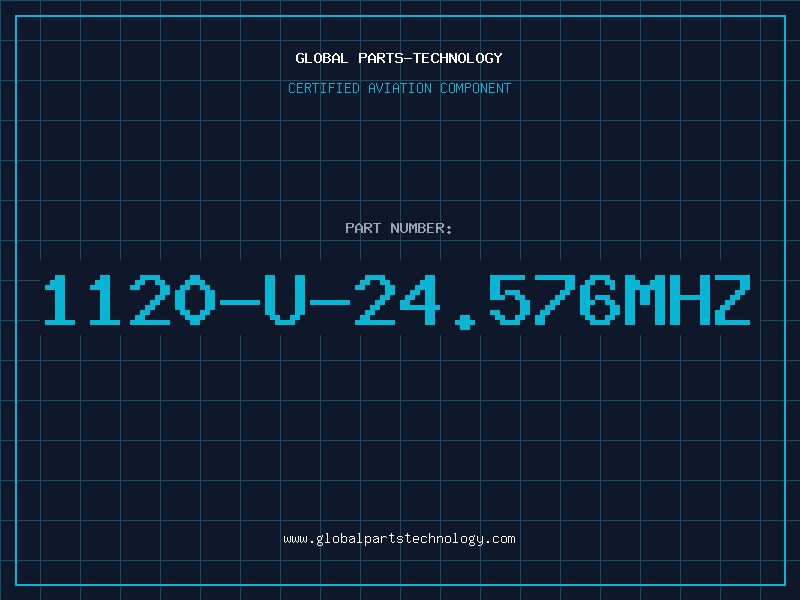 Aviation Part 1120-U-24.576MHZ