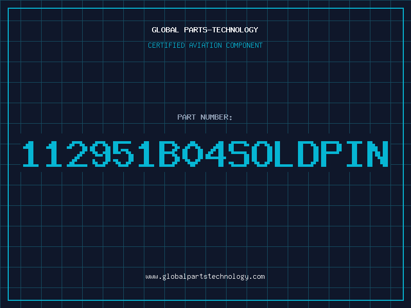 Aviation Part 112951B04SOLDPIN