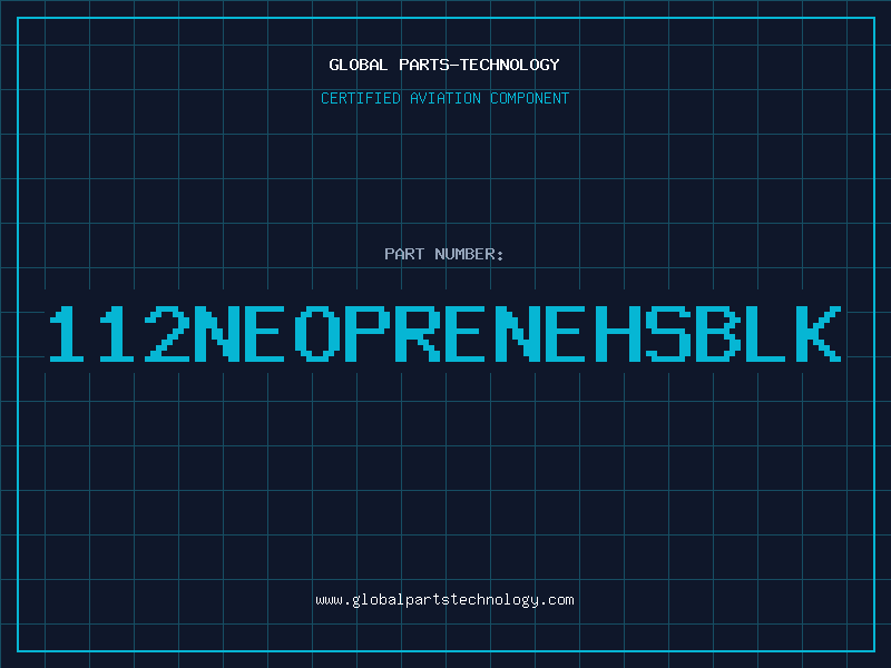 Aviation Part 112NEOPRENEHSBLK