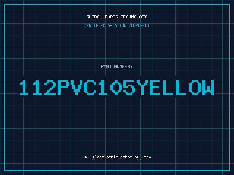 Aviation Part 112PVC105YELLOW