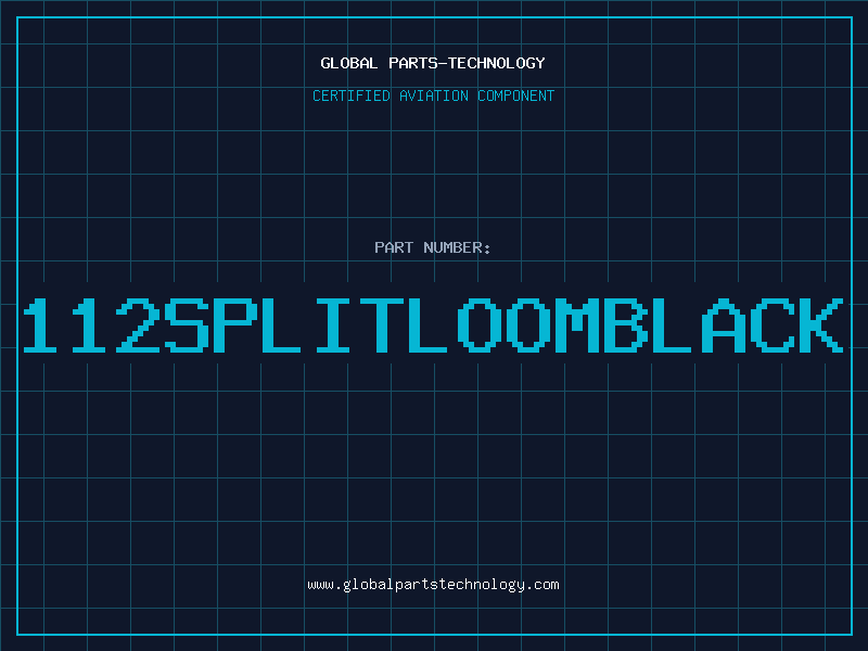 Aviation Part 112SPLITLOOMBLACK