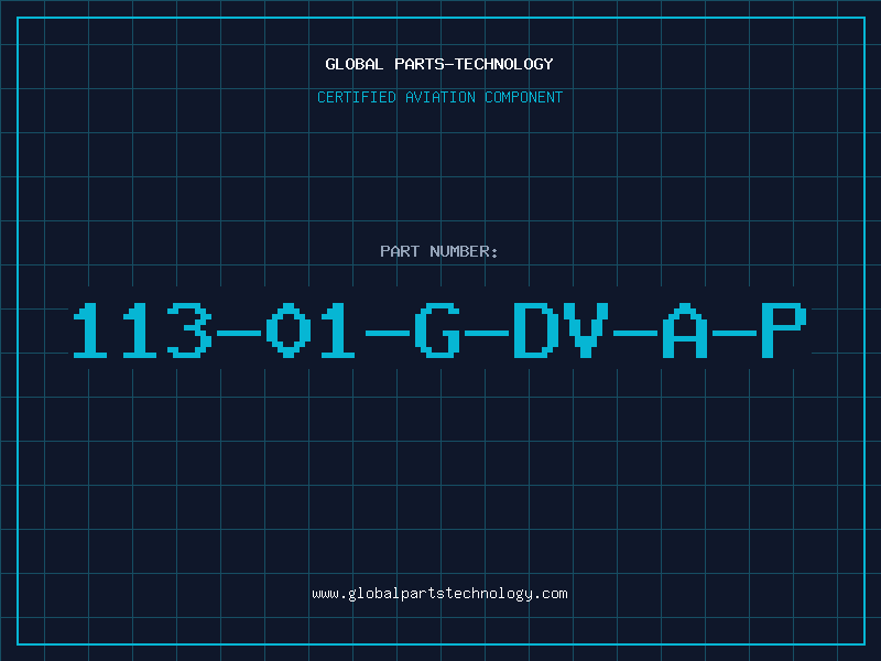 Aviation Part 113-01-G-DV-A-P