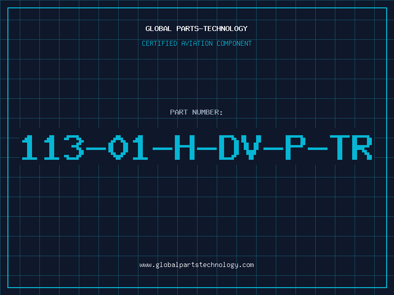 Aviation Part 113-01-H-DV-P-TR