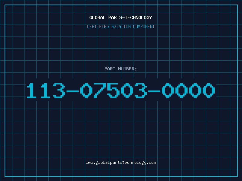 Aviation Part 113-07503-0000