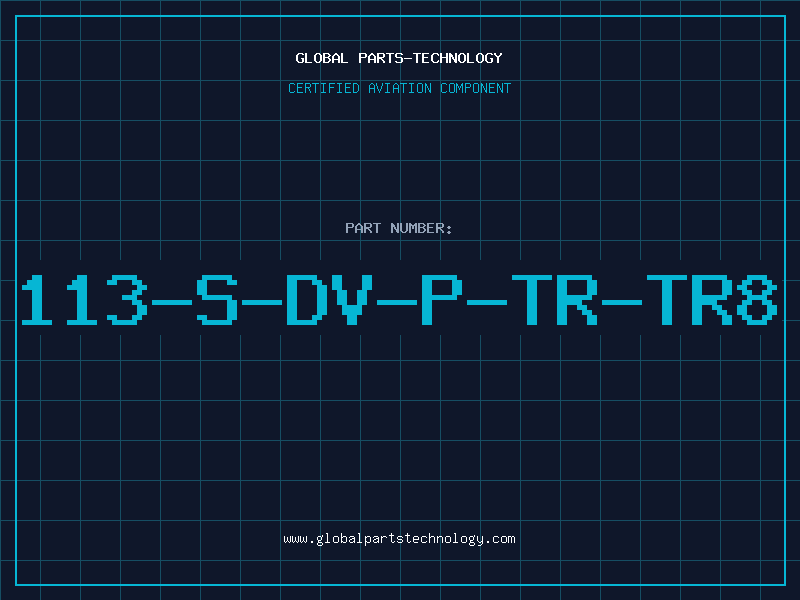 Aviation Part 113-S-DV-P-TR-TR8
