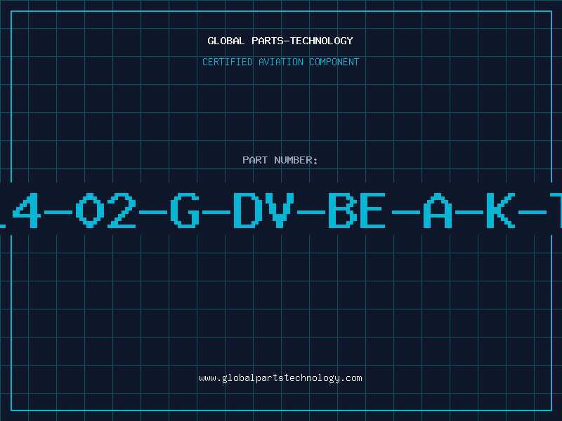 Aviation Part 114-02-G-DV-BE-A-K-TR