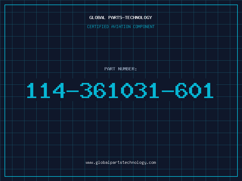 Aviation Part 114-361031-601