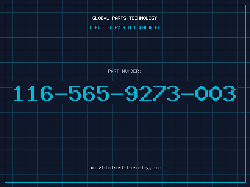 Aviation Part 116-565-9273-003