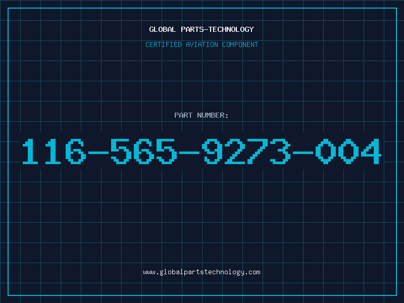 Aviation Part 116-565-9273-004