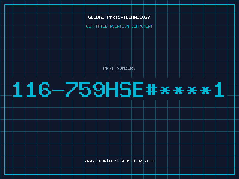 Aviation Part 116-759HSE#****1