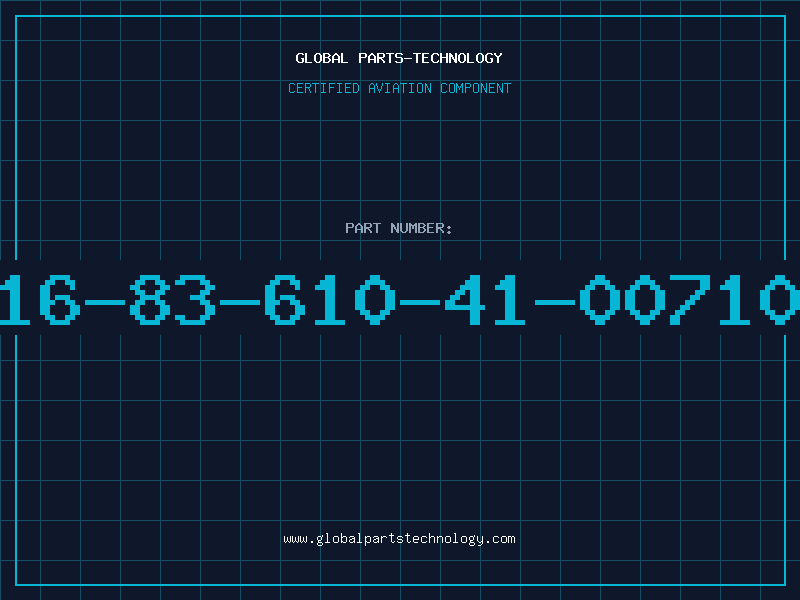 Aviation Part 116-83-610-41-007101