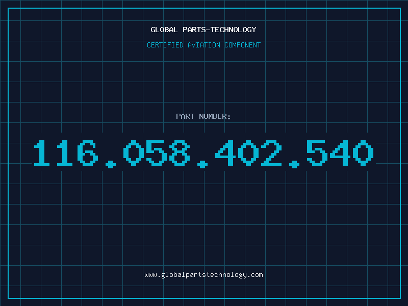 Aviation Part 116.058.402.540