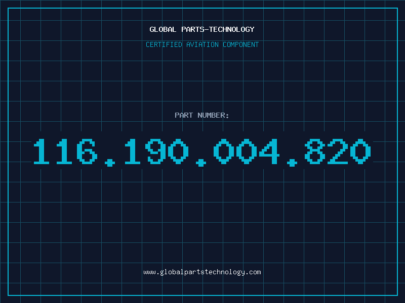 Aviation Part 116.190.004.820