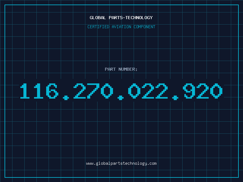 Aviation Part 116.270.022.920