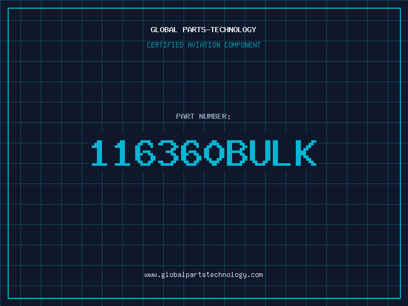 Aviation Part 116360BULK