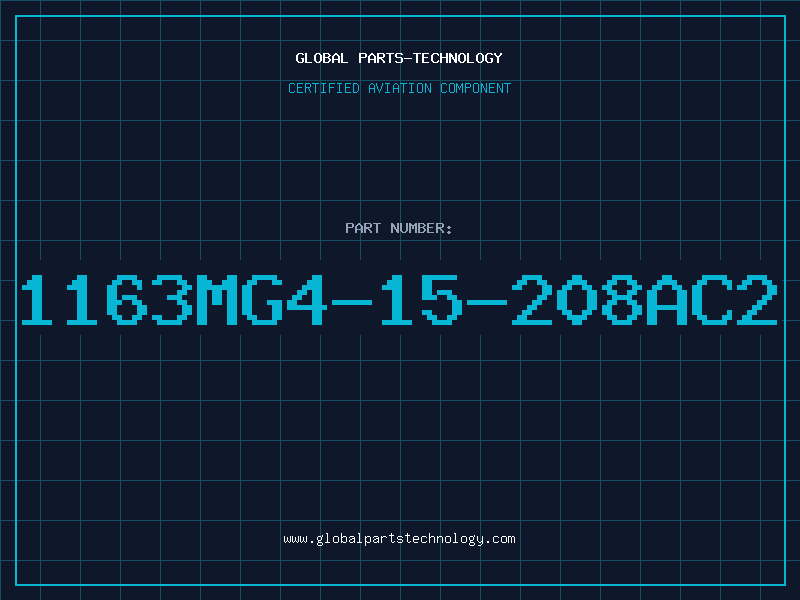 Aviation Part 1163MG4-15-208AC2