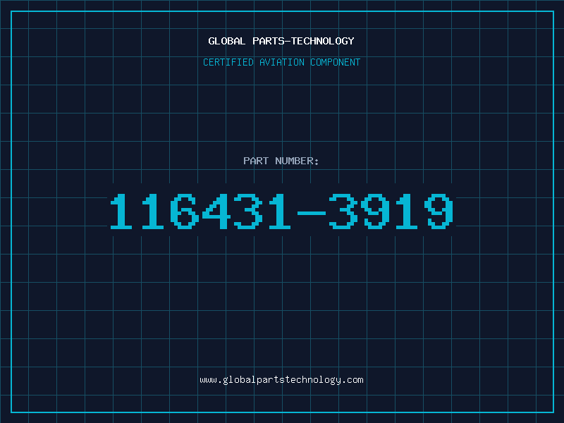 Aviation Part 116431-3919