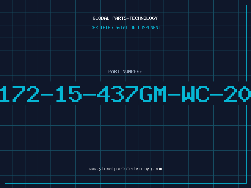 Aviation Part 1172-15-437GM-WC-20D