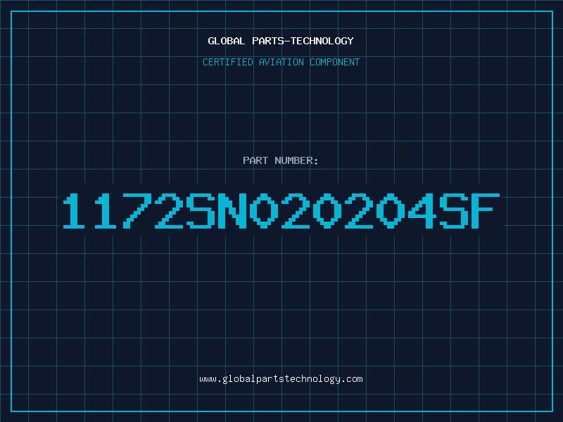 Aviation Part 1172SN020204SF