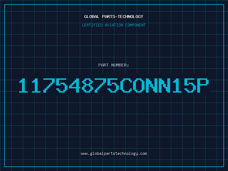 Aviation Part 11754875CONN15P