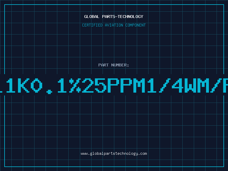 Aviation Part 11K0.1%25PPM1/4WM/F