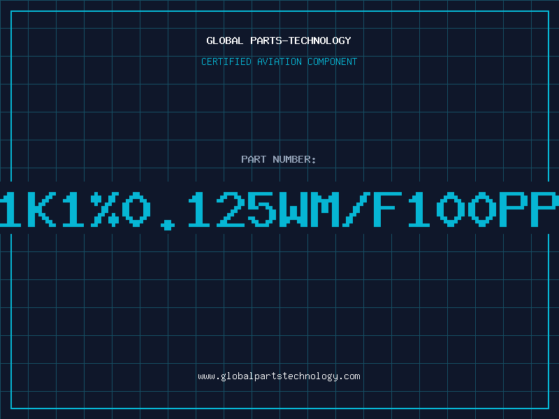 Aviation Part 11K1%0.125WM/F100PPM