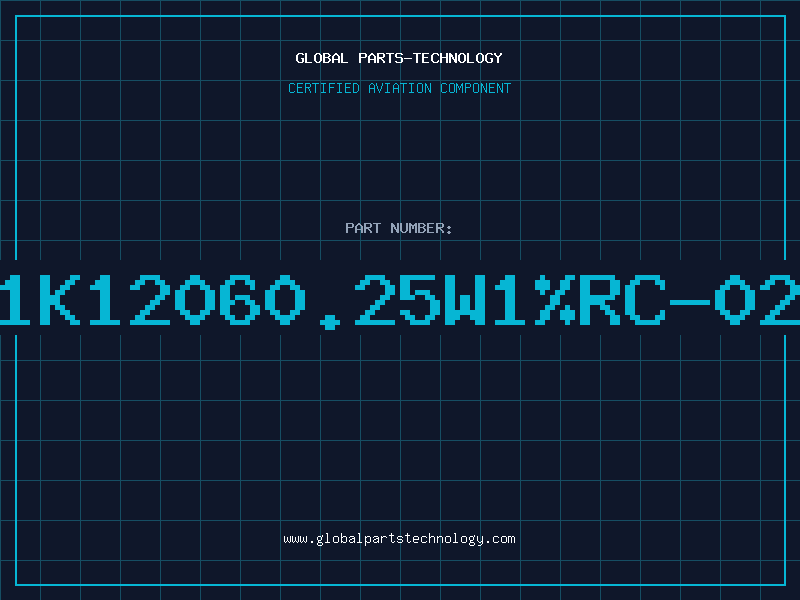 Aviation Part 11K12060.25W1%RC-02H