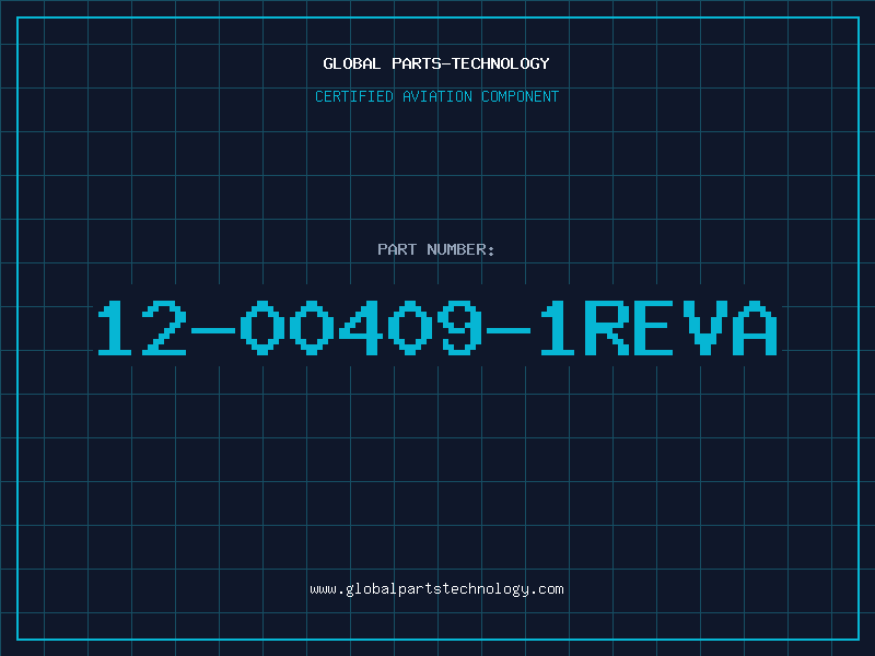 Aviation Part 12-00409-1REVA