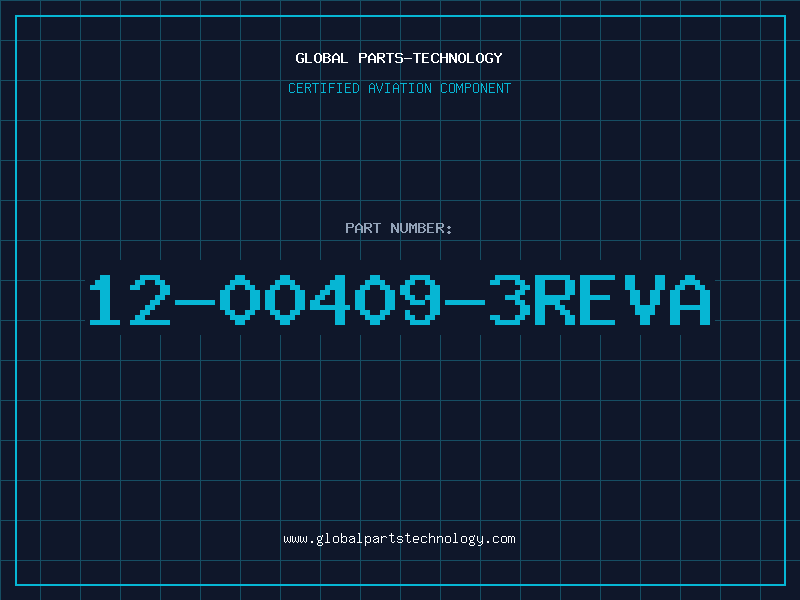 Aviation Part 12-00409-3REVA