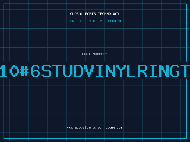 Aviation Part 12-10#6STUDVINYLRINGTERM