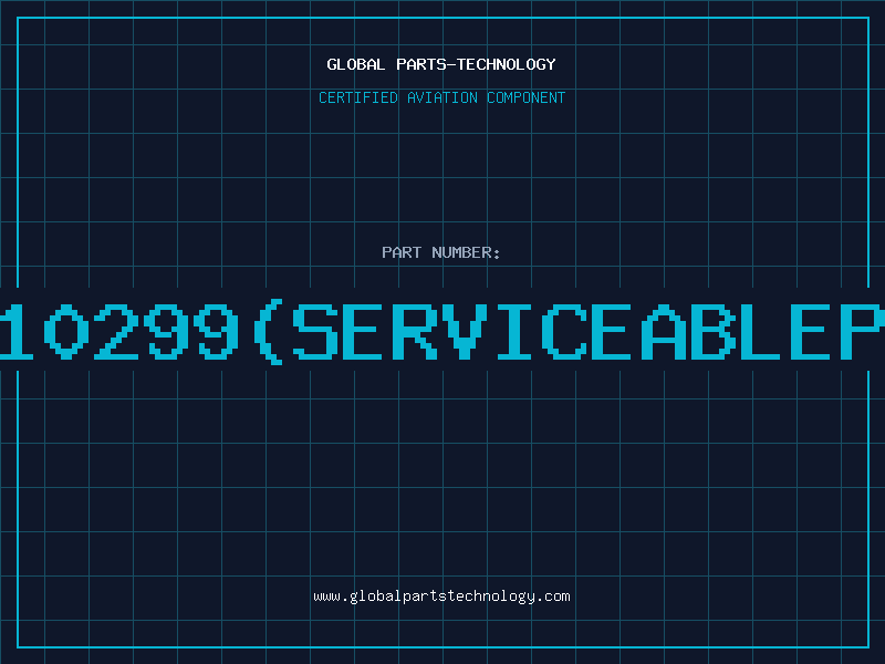 Aviation Part 12-10299(serviceablepart