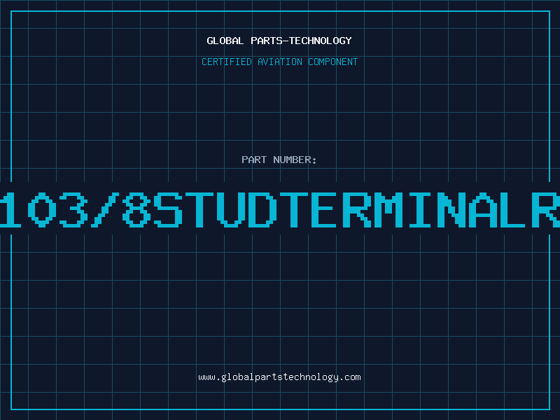 Aviation Part 12-103/8STUDTERMINALRING