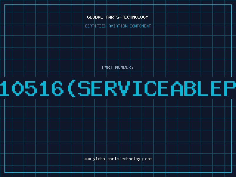 Aviation Part 12-10516(serviceablepart