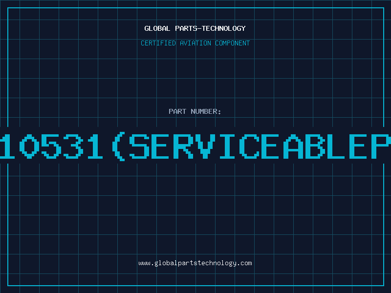 Aviation Part 12-10531(serviceablepart