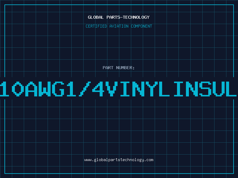 Aviation Part 12-10AWG1/4VINYLINSULRNG