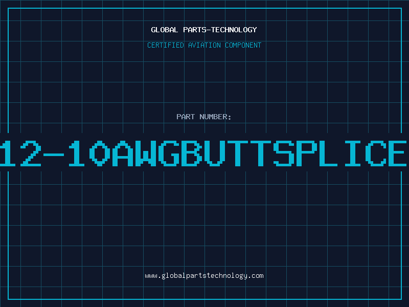 Aviation Part 12-10AWGBUTTSPLICE