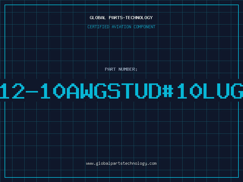 Aviation Part 12-10AWGSTUD#10LUG