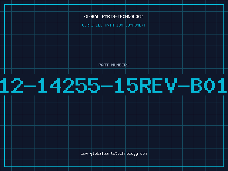Aviation Part 12-14255-15REV-B01