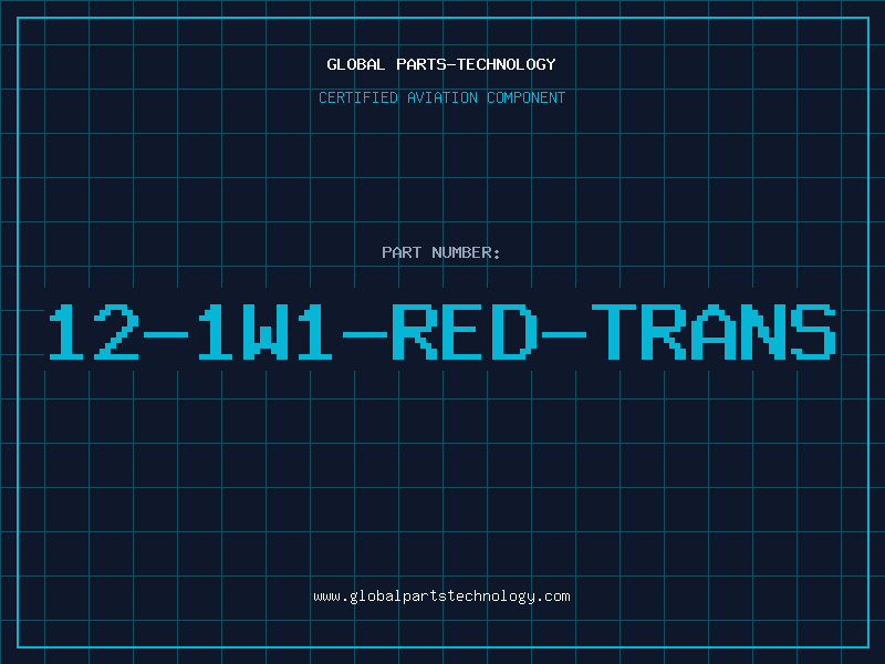 Aviation Part 12-1W1-RED-TRANS