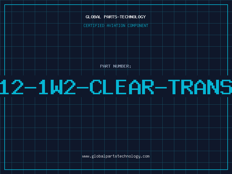 Aviation Part 12-1W2-CLEAR-TRANS