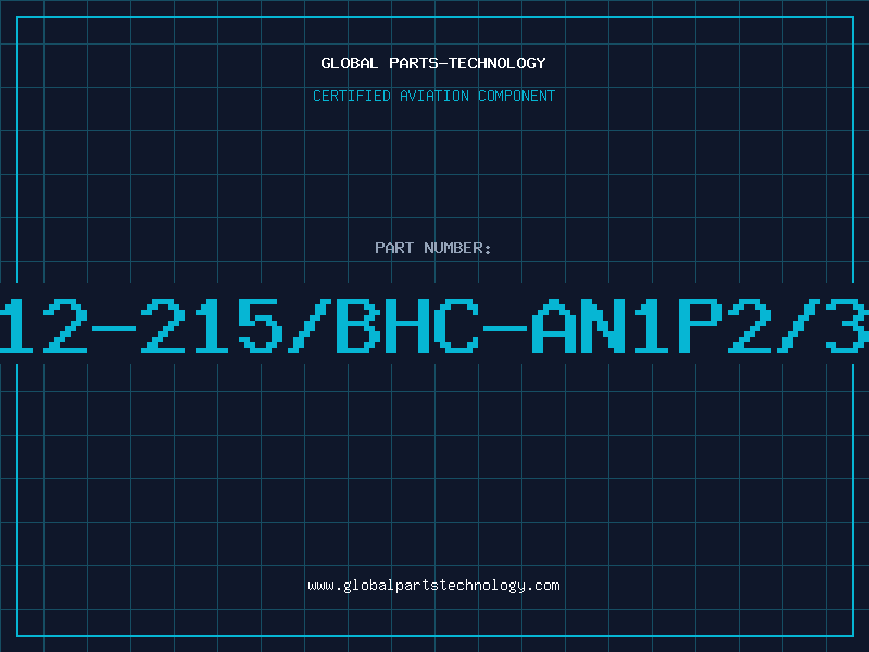 Aviation Part 12-215/BHC-AN1P2/3