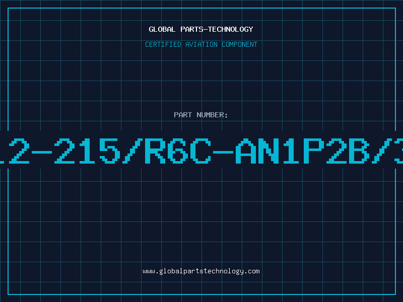 Aviation Part 12-215/R6C-AN1P2B/3
