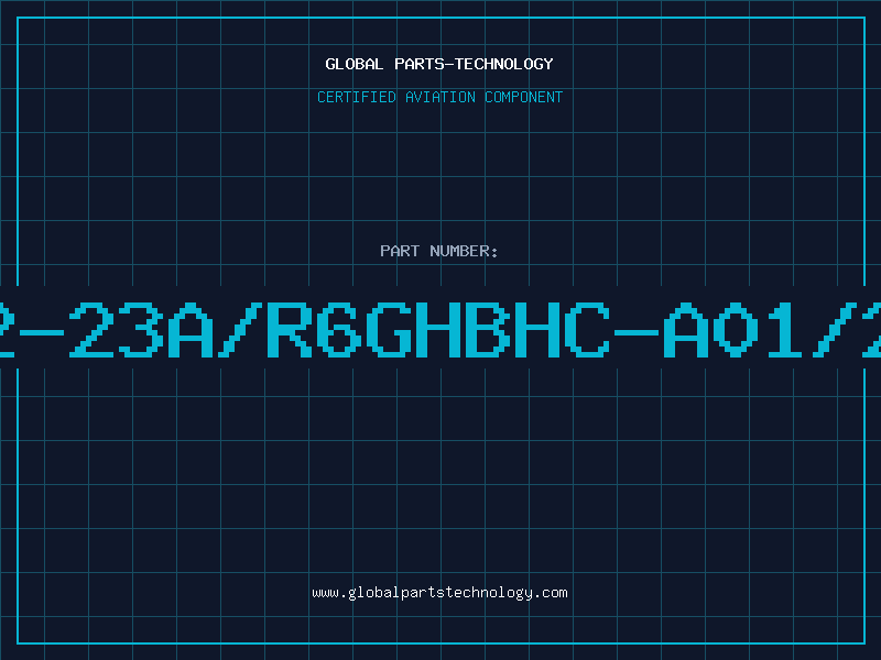 Aviation Part 12-23A/R6GHBHC-A01/2D