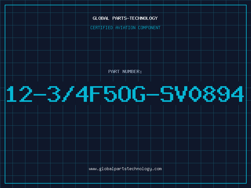 Aviation Part 12-3/4F5OG-SV0894
